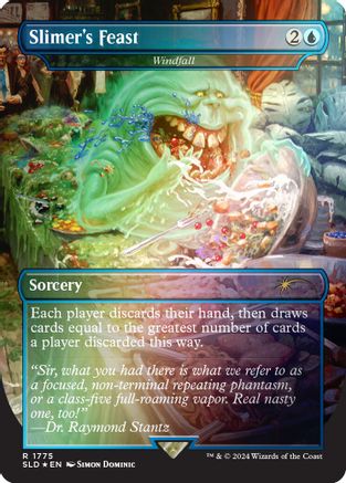 Slimer's Feast - Windfall (Rainbow Foil) (SLD-1775) - rare - Foil