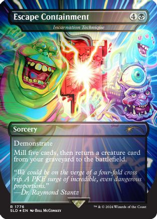 Escape Containment - Incarnation Technique (Rainbow Foil) (SLD-1776) - rare - Foil