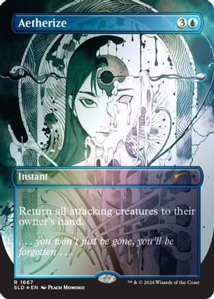 Aetherize (Rainbow Foil) (SLD-1667) - rare - Foil