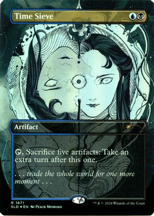 Time Sieve (Rainbow Foil) (SLD-1671) - rare - Foil