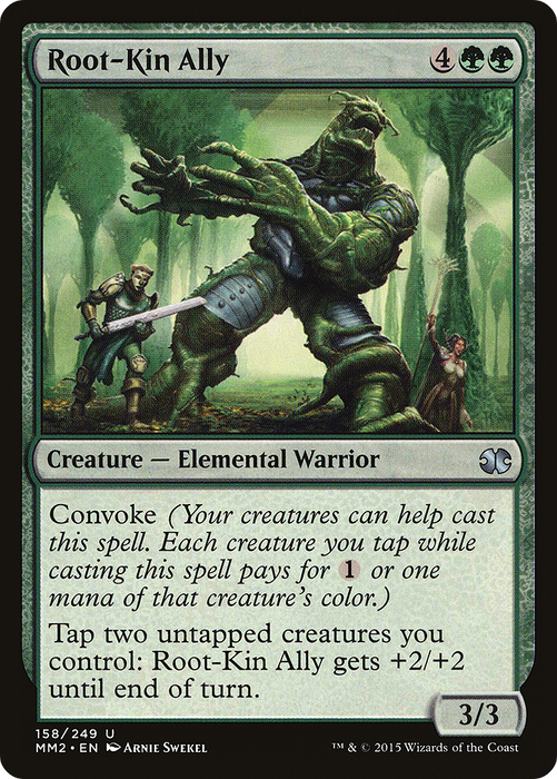 Root-Kin Ally (MM2-158) - uncommon - Foil