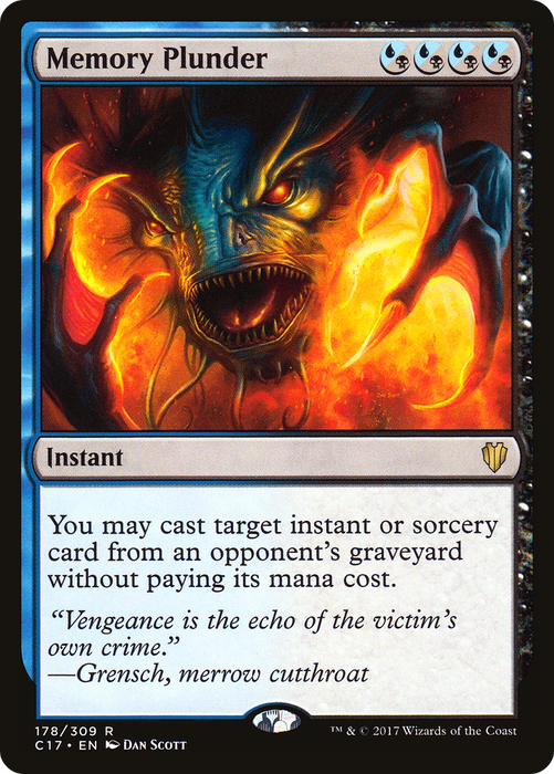 Memory Plunder (C17-178) - rare