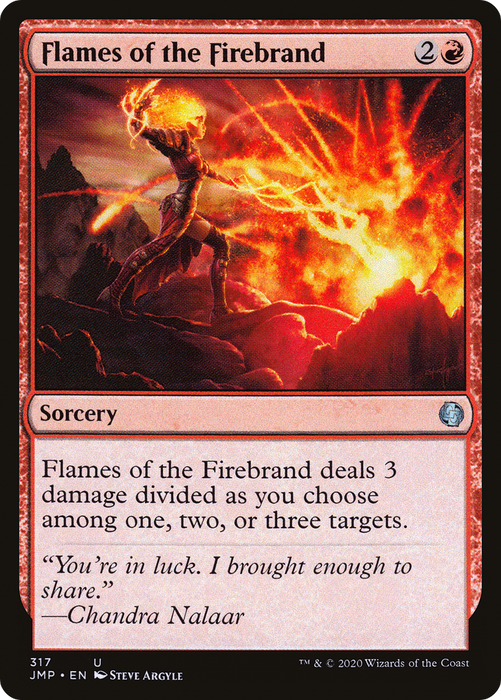Flames of the Firebrand (JMP-317) - uncommon