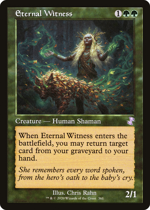 Eternal Witness (TSR-361) - special
