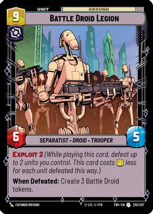Battle Droid Legion (235/257) - TOTR - Uncommon