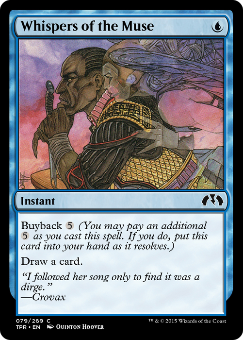 Whispers of the Muse (TPR-079) - common - Foil