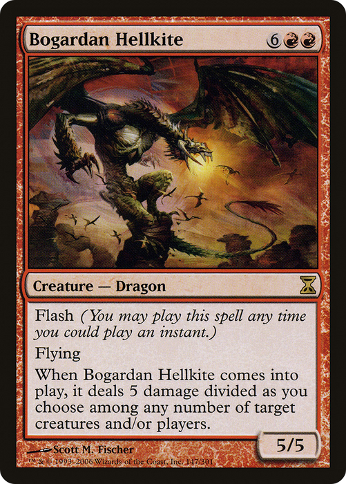 Bogardan Hellkite (TSP-147) - rare