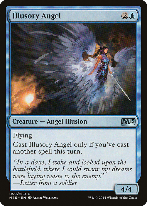 Illusory Angel (M15-059) - uncommon - Foil
