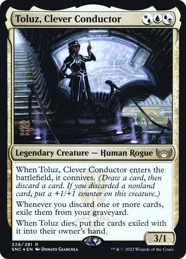 Toluz, Clever Conductor (PRE-228S) - rare - Foil