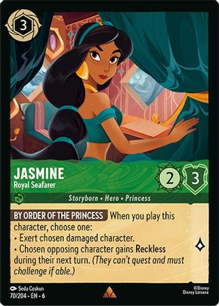 Jasmine - Royal Seafarer (70/204) - Rare - Cold Foil