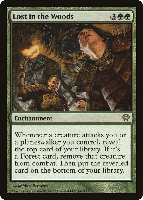 Lost in the Woods (DKA-123) - rare - Foil