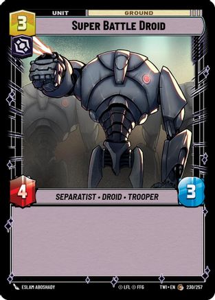 Super Battle Droid (230/257) - TOTR - Common