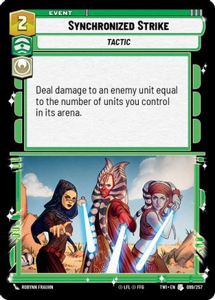 Synchronized Strike (099/257) - TOTR - Uncommon
