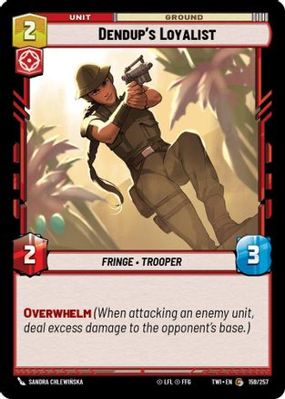 Dendup's Loyalist (159/257) - TOTR - Common