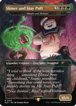 Slimer and Stay Puft - Yargle and Multani (SLD-872) - rare