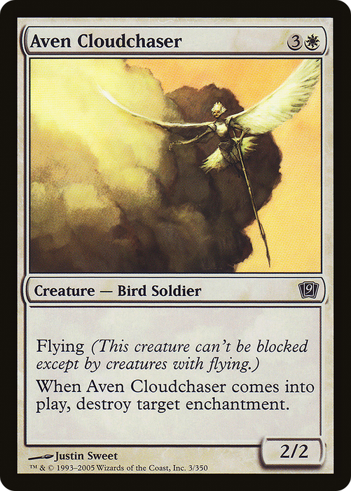 Aven Cloudchaser (9ED-03★) - common - Foil