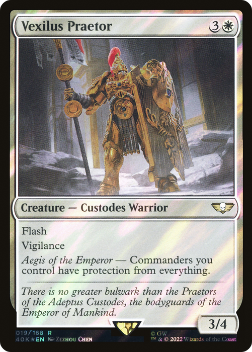 Vexilus Praetor (40K-19★) - rare - Foil