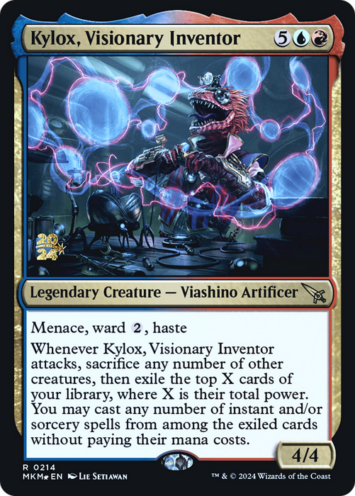 Kylox, Visionary Inventor (PRE-214S) - rare - Foil