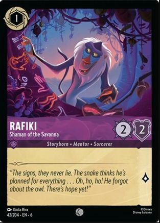Rafiki - Shaman of the Savanna (42/204) - Common