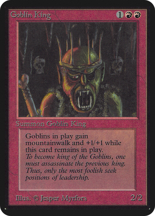 Goblin King (LEA-154) - rare