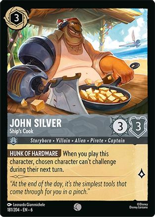 John Silver - Ship's Cook (181/204) - Common