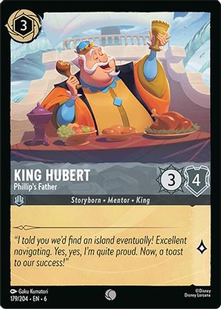 King Hubert - Phillip's Father (179/204) - Common