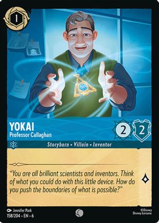 Yokai - Professor Callaghan (158/204) - Common