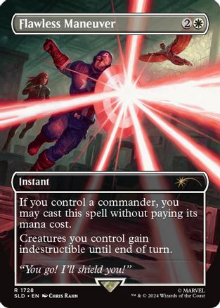 Flawless Maneuver (Rainbow Foil) (SLD-1728) - rare - Foil