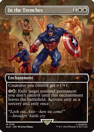 In the Trenches (Rainbow Foil) (SLD-1729) - mythic - Foil