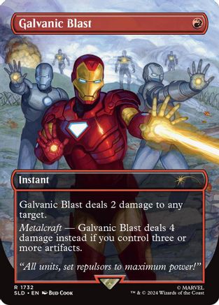 Galvanic Blast (Rainbow Foil) (SLD-1732) - rare - Foil