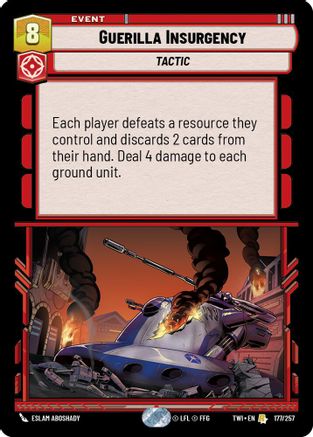 Guerilla Insurgency (177/257) - TOTR - Rare - Foil