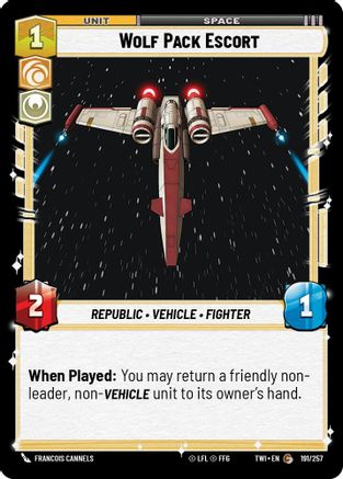 Wolf Pack Escort (191/257) - TOTR - Common