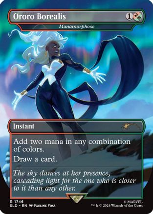 Ororo Borealis - Manamorphose (Rainbow Foil) (SLD-1746) - rare - Foil
