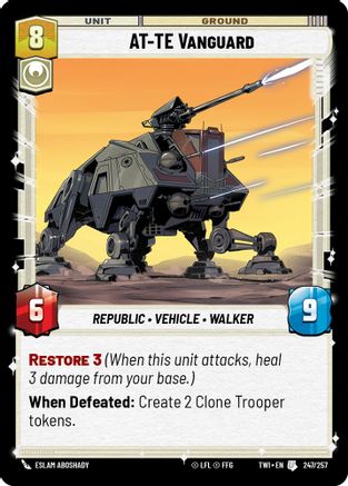 AT-TE Vanguard (247/257) - TOTR - Uncommon