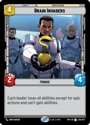 Brain Invaders (255/257) - TOTR - Rare - Foil