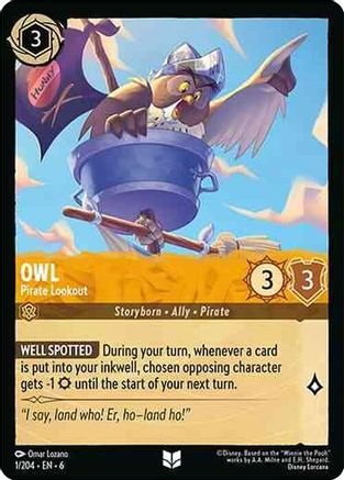 Owl - Pirate Lookout (1/204) - Uncommon