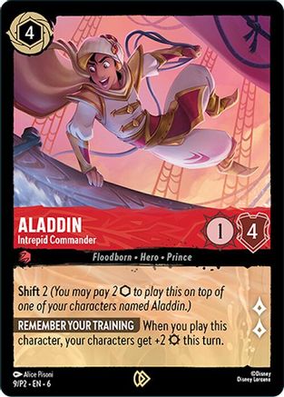 Aladdin - Intrepid Commander (9) - Promo - Cold Foil