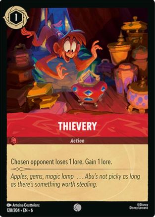 Thievery (128/204) - Common - Cold Foil