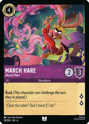 March Hare - Absurd Host (50/204) - Uncommon - Cold Foil