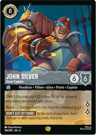 John Silver - Stern Captain (194/204) - Legendary