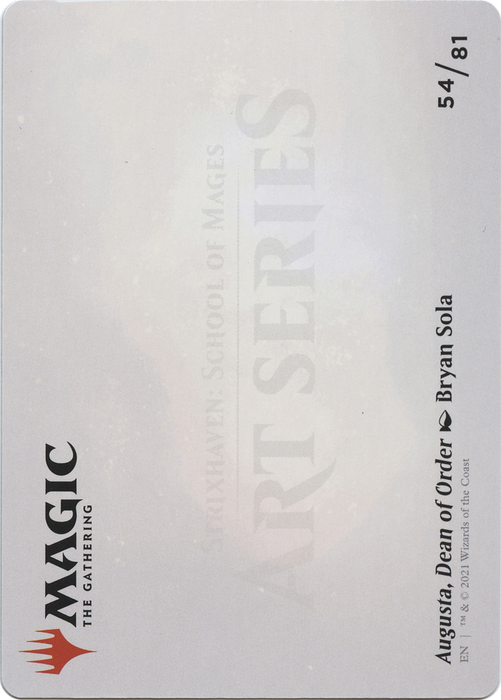 Augusta, Dean of Order // Augusta, Dean of Order (ASTX-054) - common (Borderless)