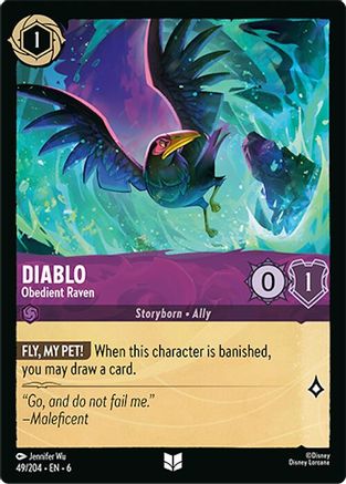 Diablo - Obedient Raven (49/204) - Uncommon