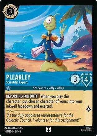 Pleakley - Scientific Expert (144/204) - Uncommon