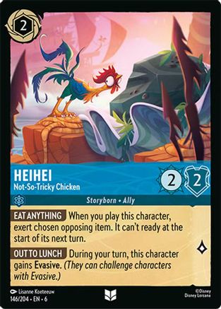 HeiHei - Not-So-Tricky Chicken (146/204) - Uncommon