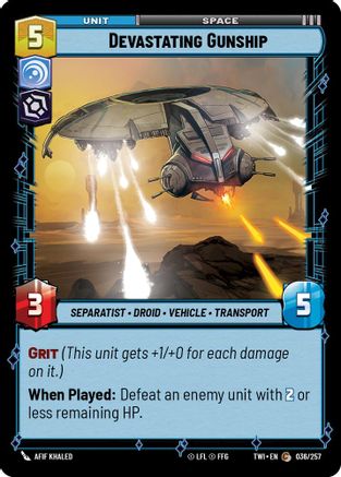 Devastating Gunship (036/257) - TOTR - Common