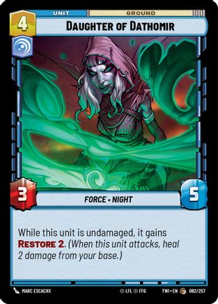 Daughter of Dathomir (062/257) - TOTR - Common