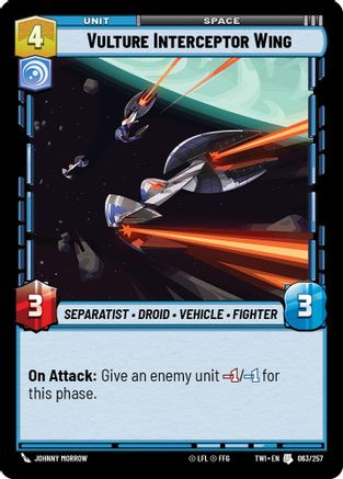 Vulture Interceptor Wing (063/257) - TOTR - Uncommon