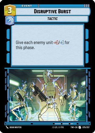 Disruptive Burst (075/257) - TOTR - Uncommon