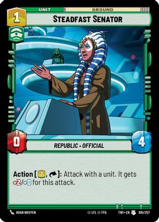 Steadfast Senator (105/257) - TOTR - Uncommon