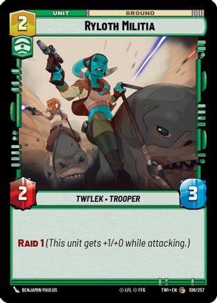 Ryloth Militia (108/257) - TOTR - Common - Foil